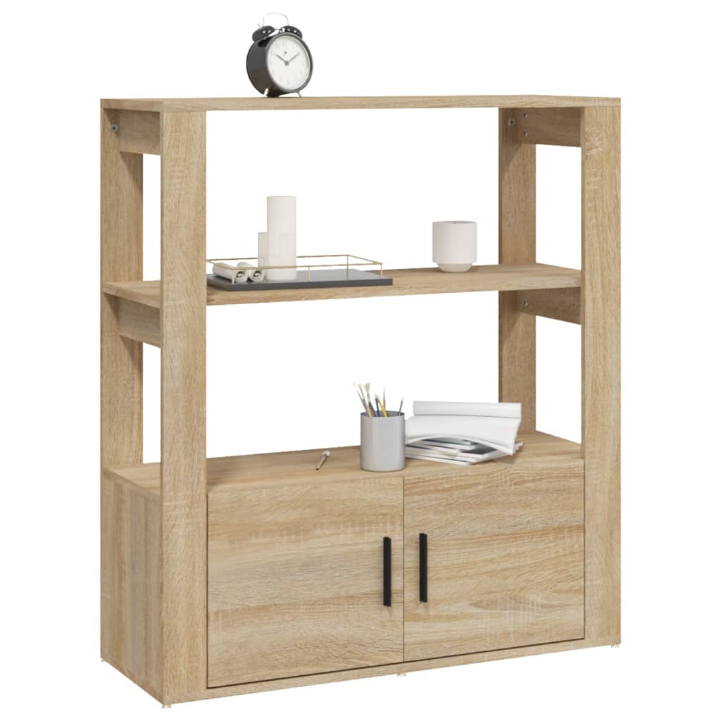 Komoda boja hrasta sonome 80x30x90 cm konstruirano drvo