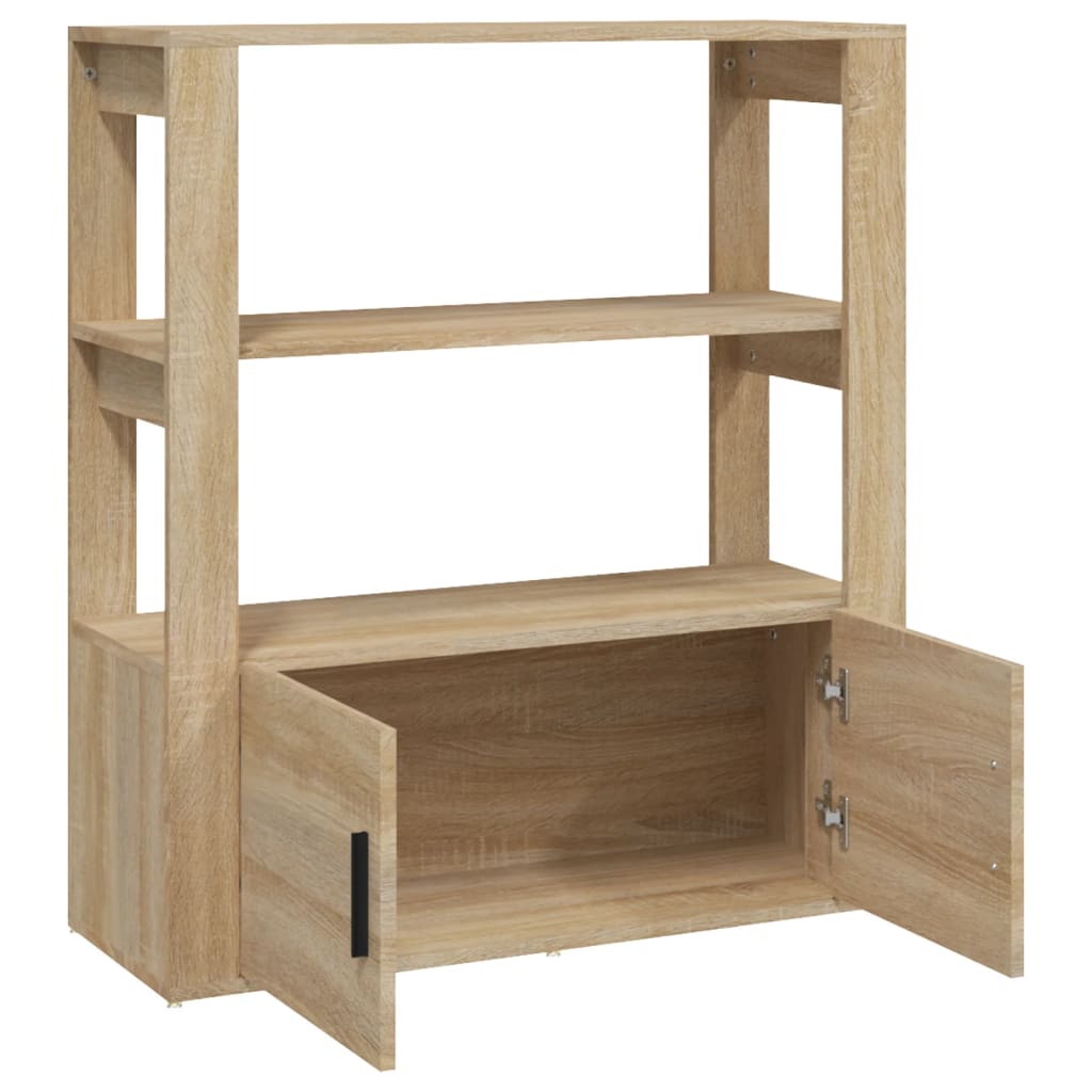 Komoda boja hrasta sonome 80x30x90 cm konstruirano drvo