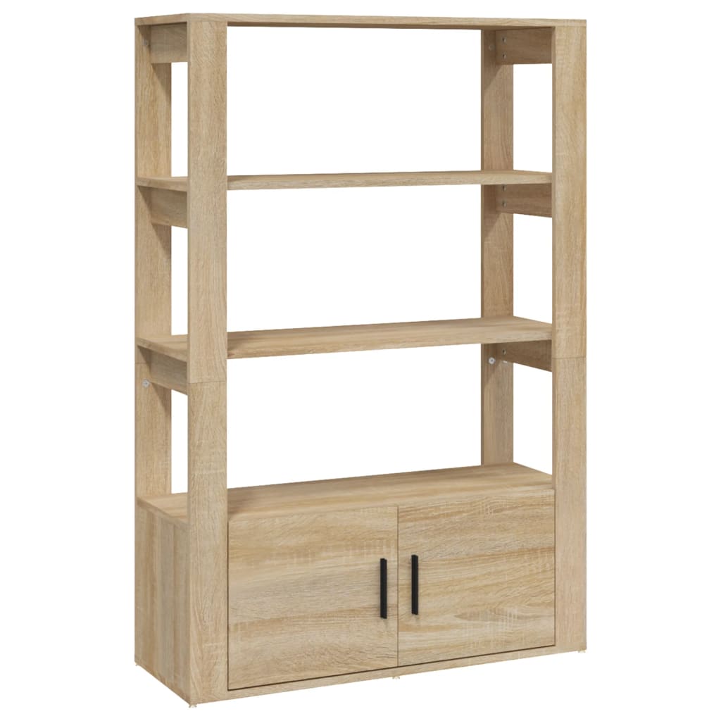 Komoda boja hrasta sonome 80x30x119,5 cm od konstruiranog drva