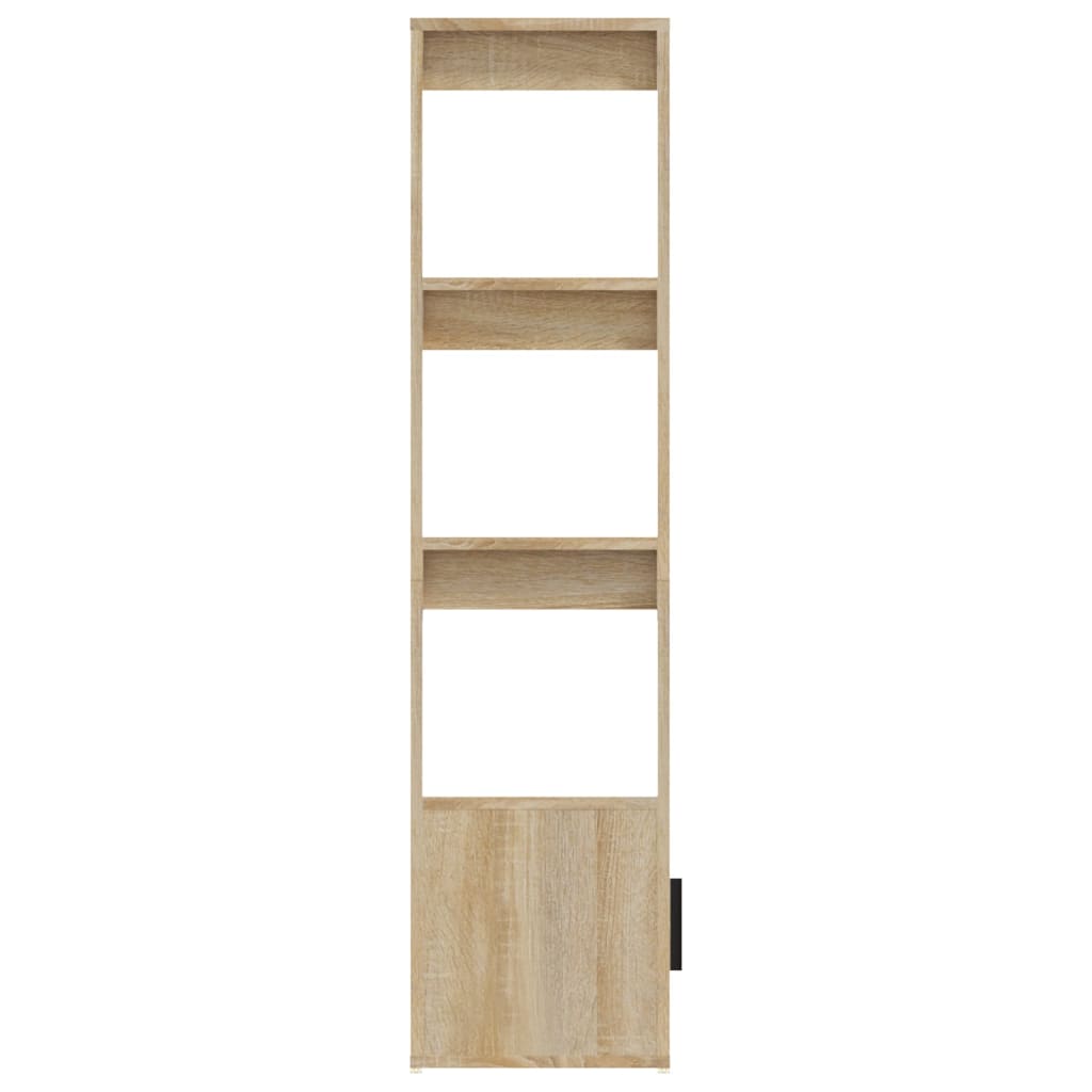 Komoda boja hrasta sonome 80x30x119,5 cm od konstruiranog drva