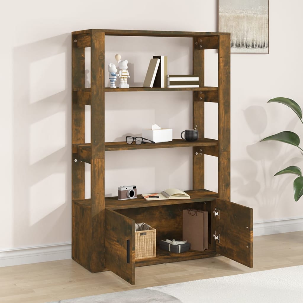 Komoda boja hrasta 80 x 30 x 119,5 cm od konstruiranog drva