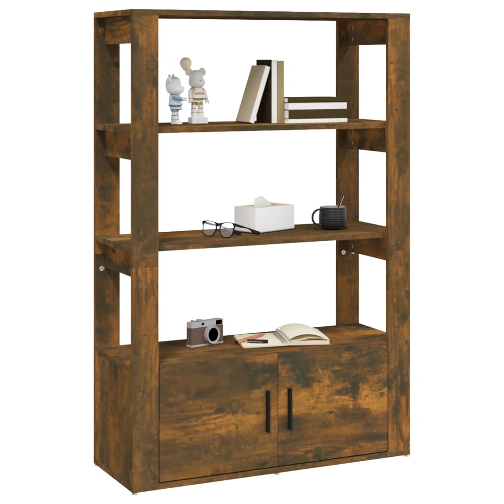 Komoda boja hrasta 80 x 30 x 119,5 cm od konstruiranog drva