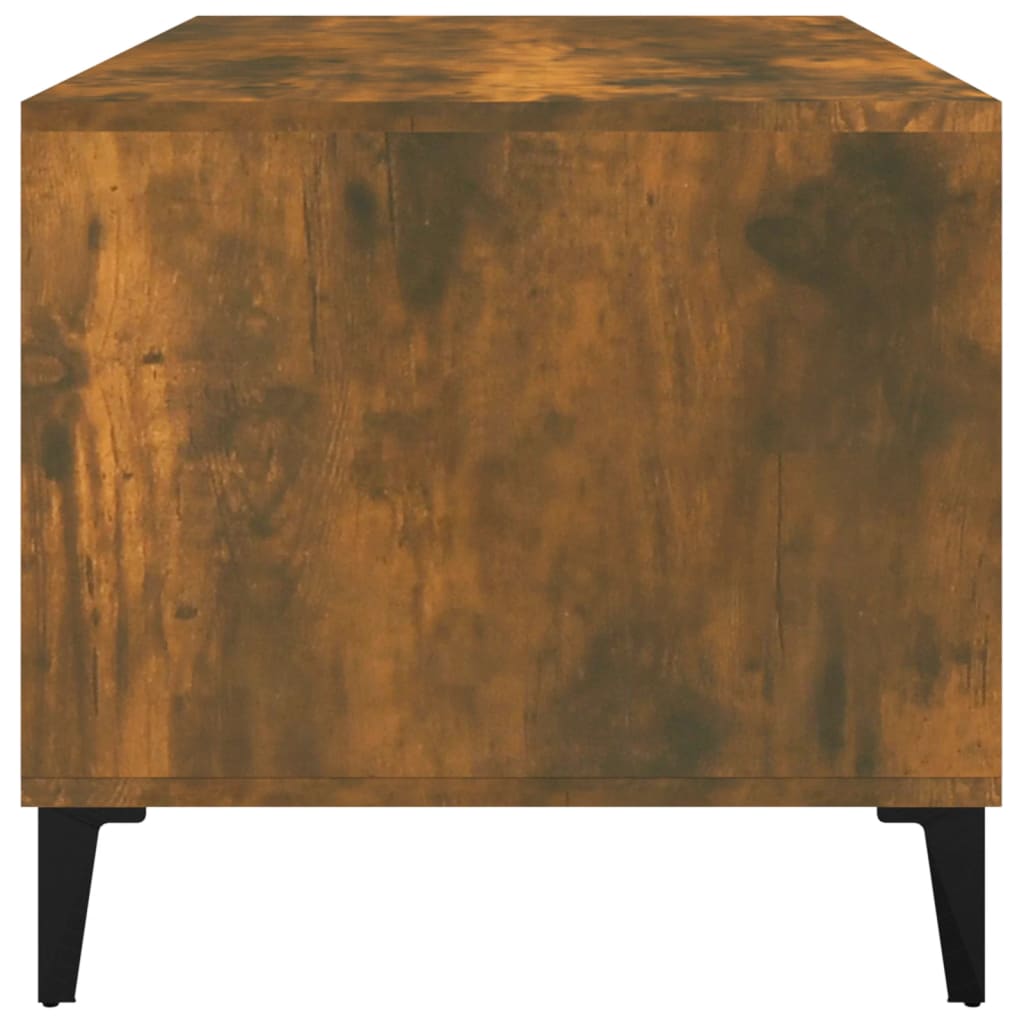 Stolić za kavu boja hrasta 90x49x45 cm konstruirano drvo