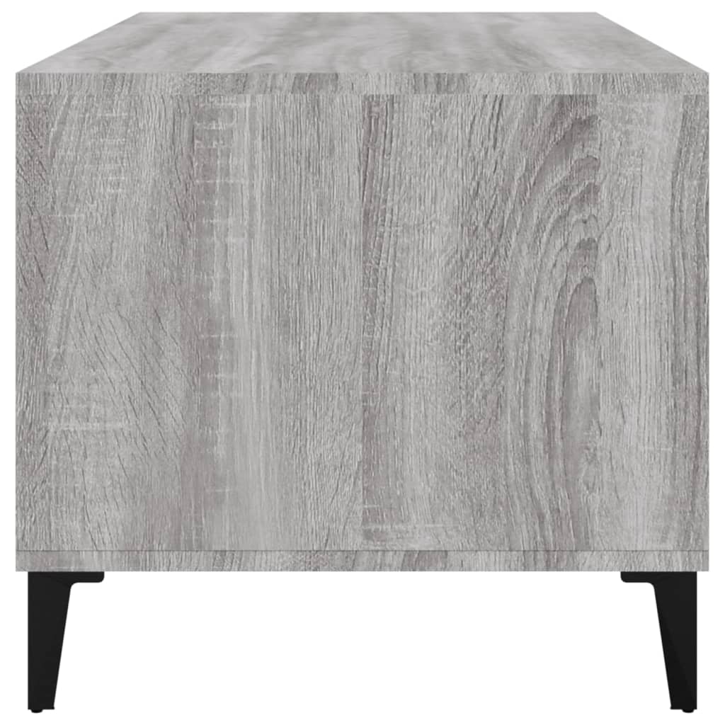 Stolić za kavu boja sivog hrasta 90x49x45 cm konstruirano drvo