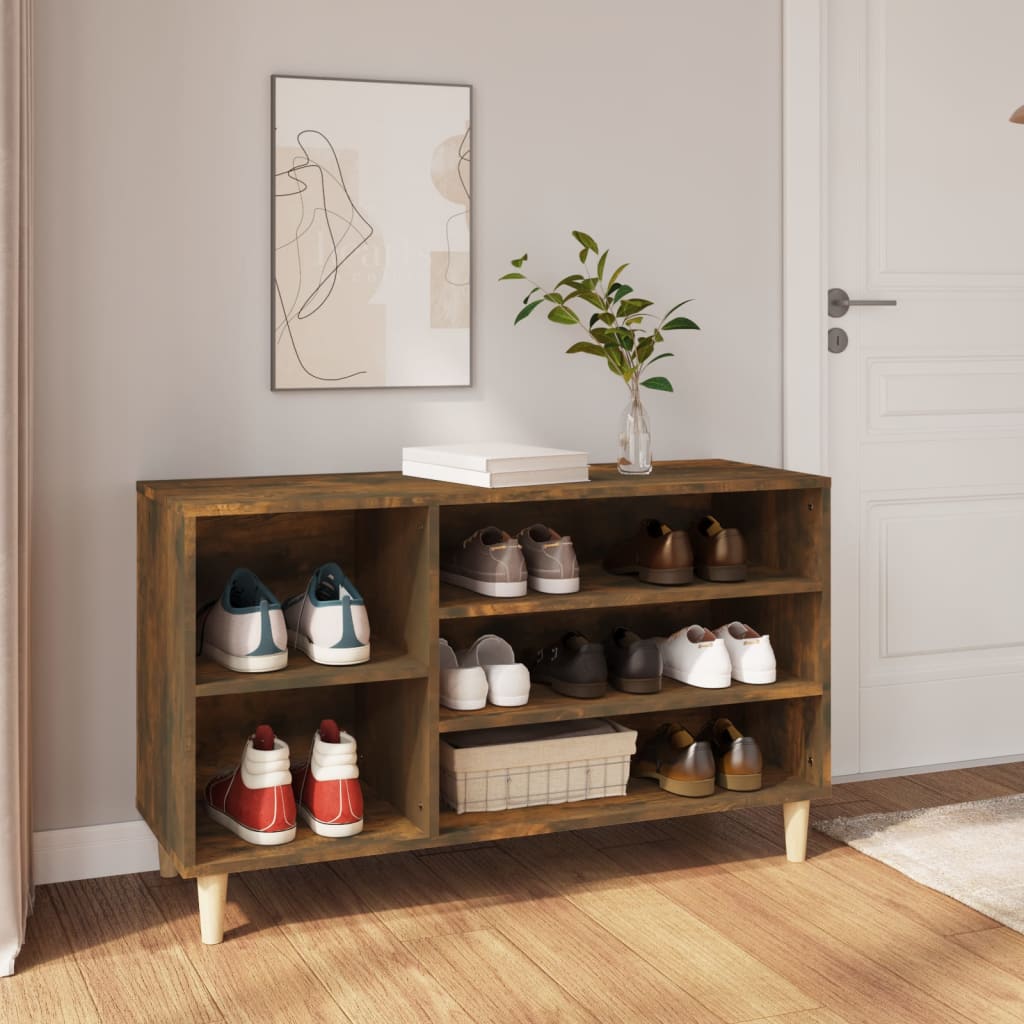 Ormarić za cipele boja hrasta 102x36x60 cm konstruirano drvo