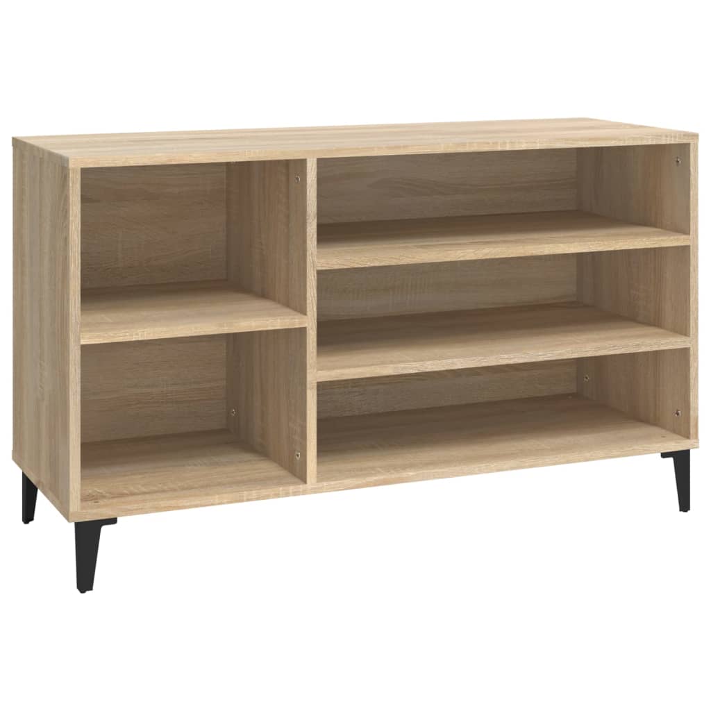 Ormarić za cipele boja hrasta 102x36x60 cm konstruirano drvo