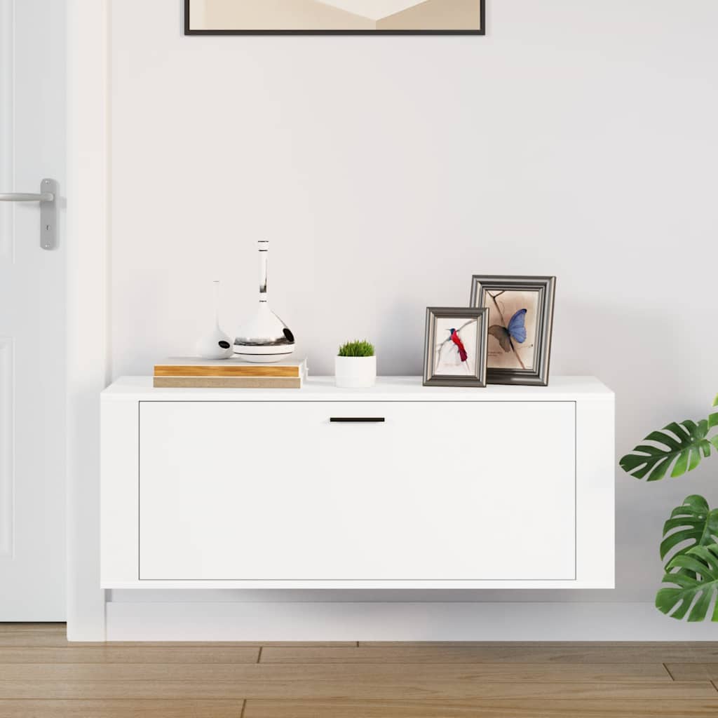 Ormarić za cipele bijeli 100 x 35 x 38 cm od konstruiranog drva