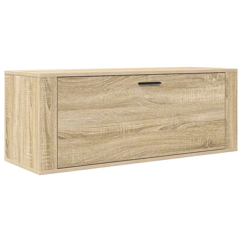 Ormarić za cipele boja hrasta 100x35x38 cm konstruirano drvo
