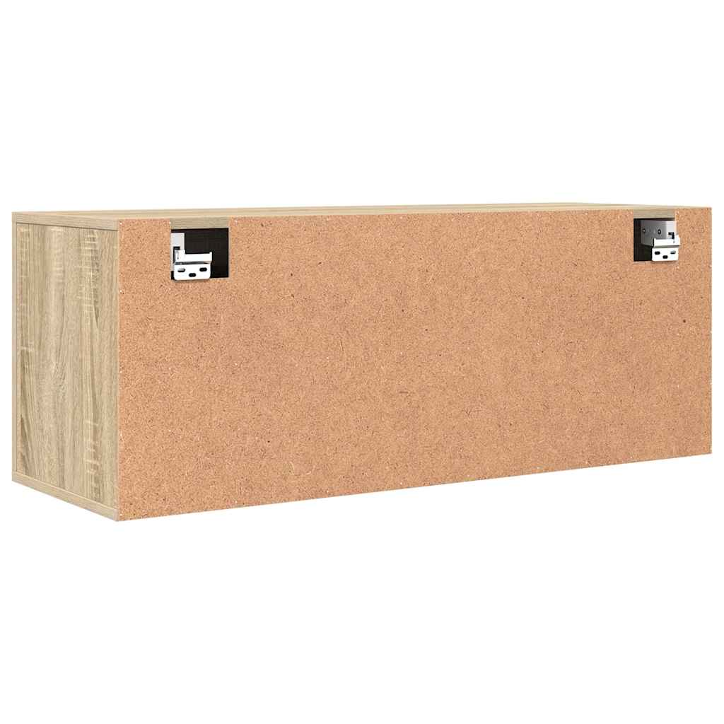 Ormarić za cipele boja hrasta 100x35x38 cm konstruirano drvo