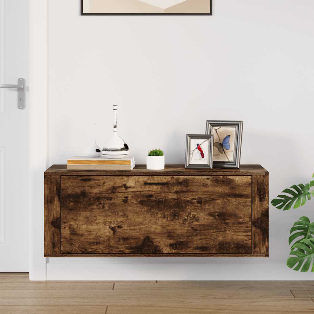 Ormarić za cipele boja hrasta 100x35x38 cm konstruirano drvo