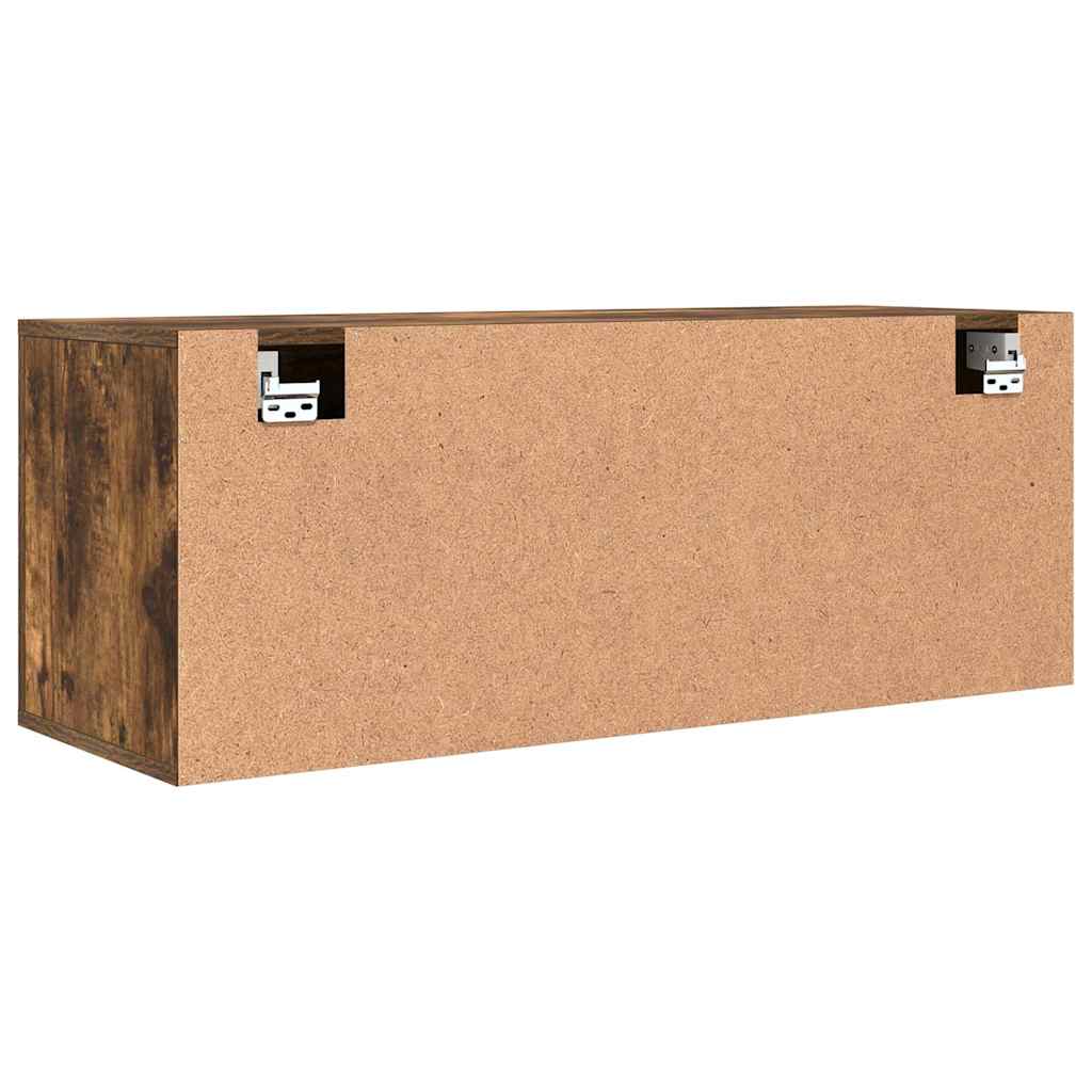 Ormarić za cipele boja hrasta 100x35x38 cm konstruirano drvo