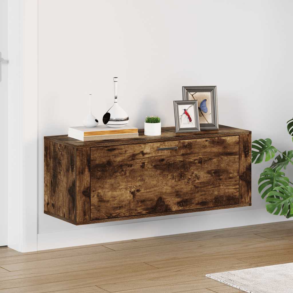 Ormarić za cipele boja hrasta 100x35x38 cm konstruirano drvo