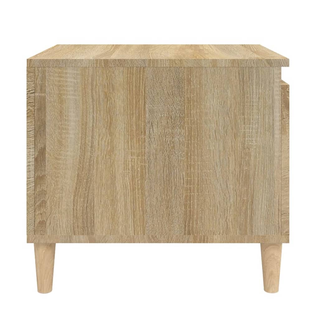 Stolić za kavu boja hrasta 100 x 50 x 45 cm konstruirano drvo
