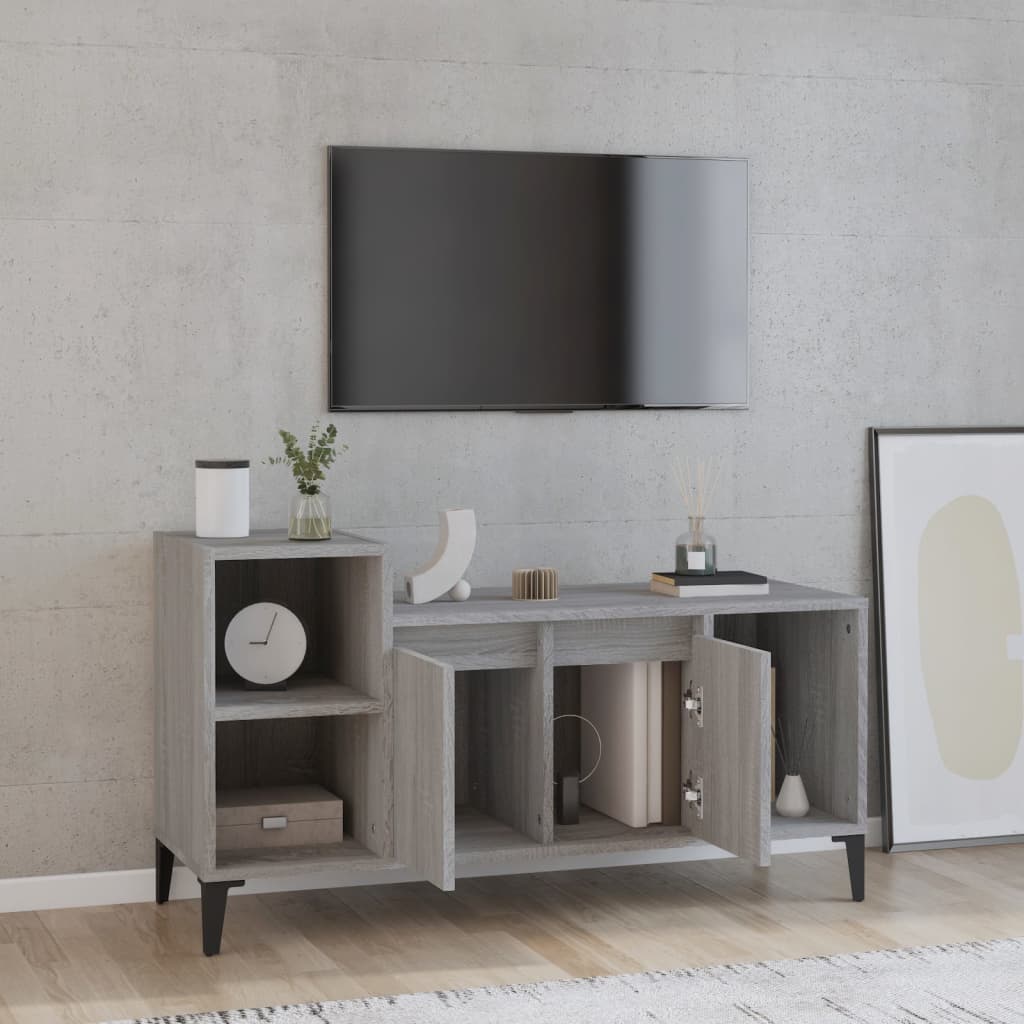 TV ormarić boja hrasta sonome 100x35x55 cm konstruirano drvo