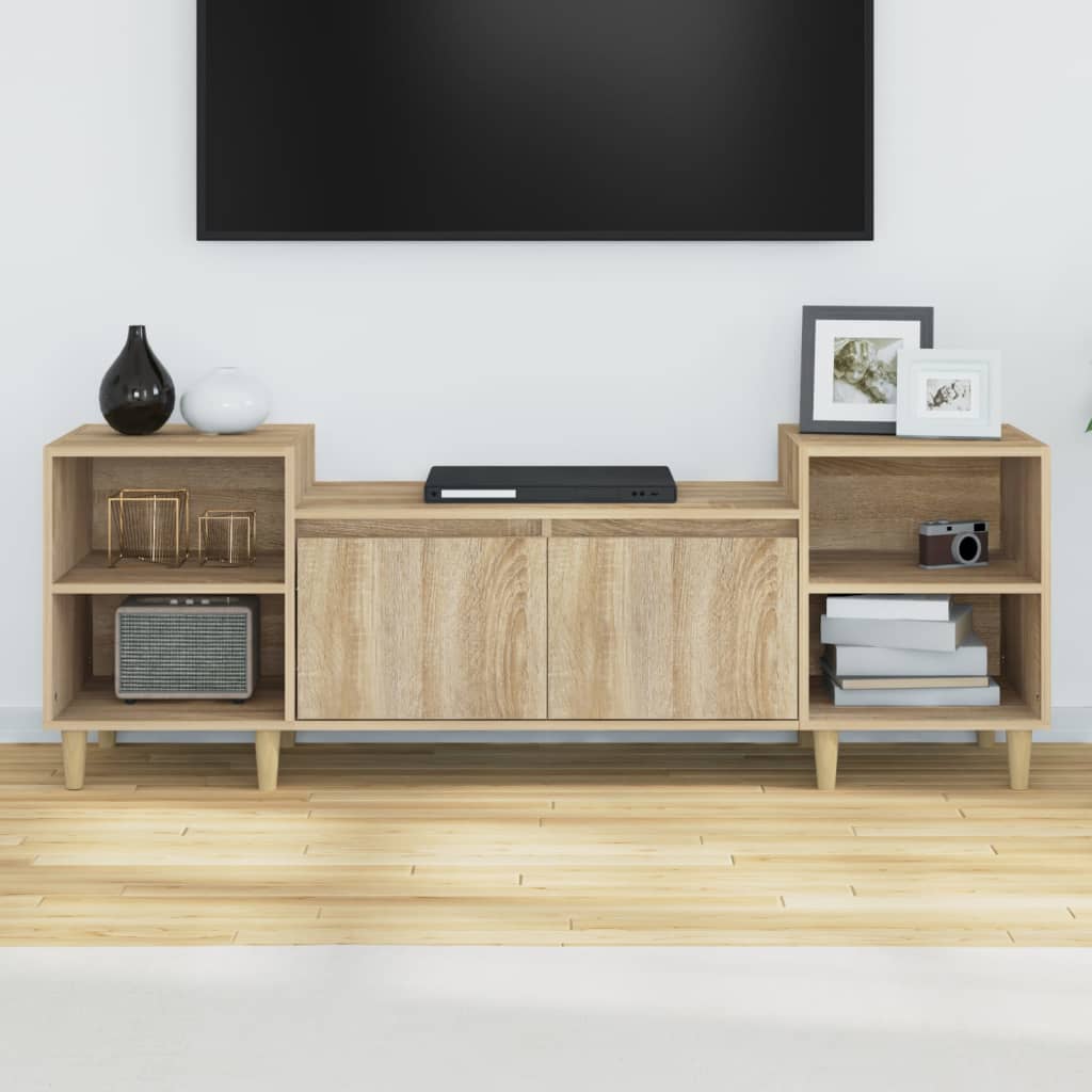 TV ormarić boja hrasta sonome 160x35x55 cm konstruirano drvo
