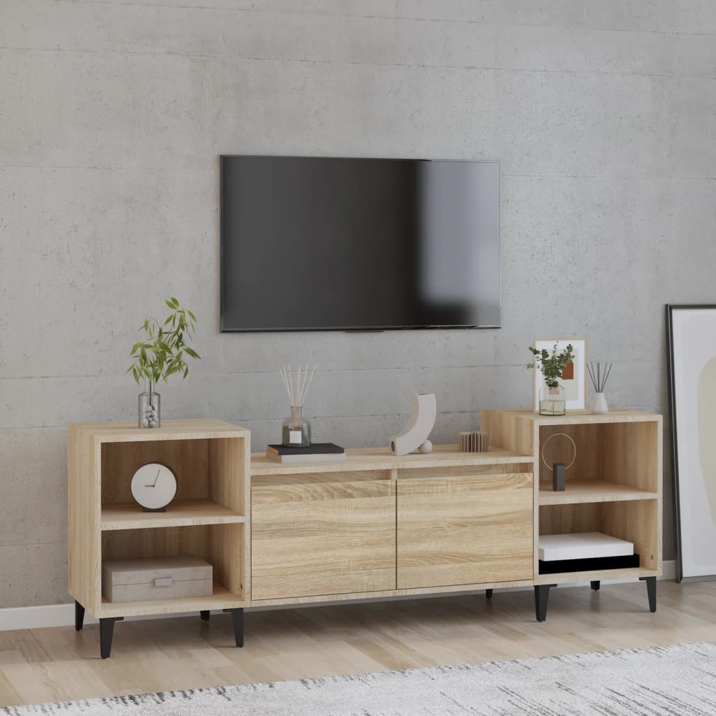 TV ormarić boja hrasta sonome 160x35x55 cm konstruirano drvo