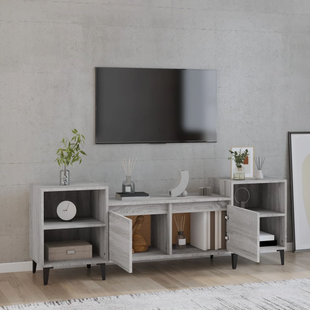 TV ormarić boja hrasta sonome 160x35x55 cm konstruirano drvo