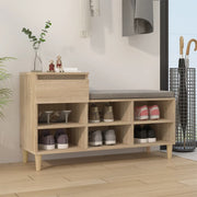 Ormarić za cipele boja hrasta 102x36x60 cm konstruirano drvo