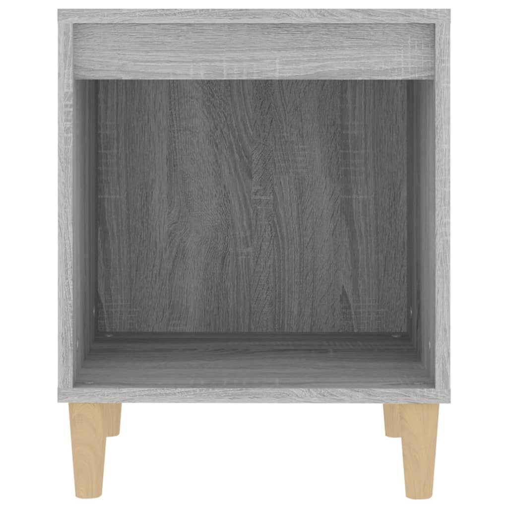 Noćni ormarići 2 kom boja dimljenog smeđi 40x35x50 cm