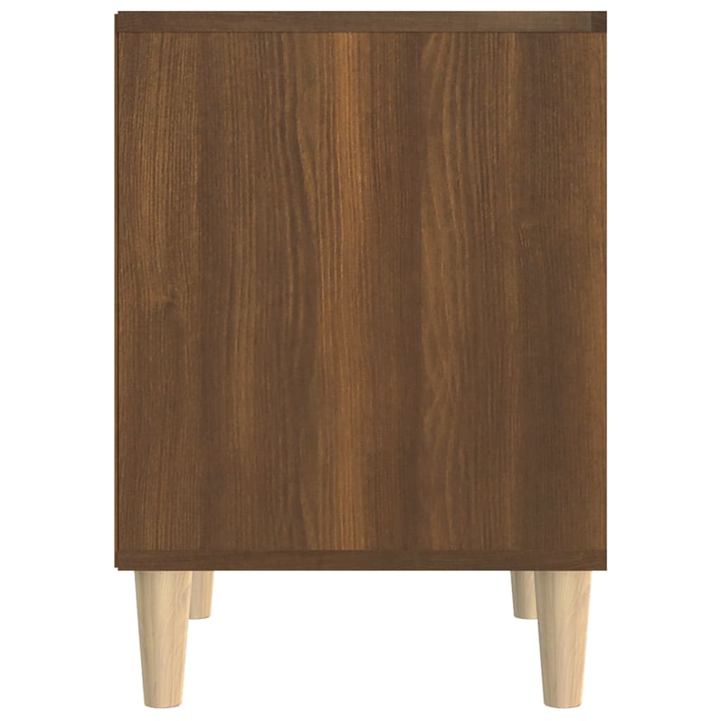 Noćni ormarić Smeđi hrast 40x35x50 cm