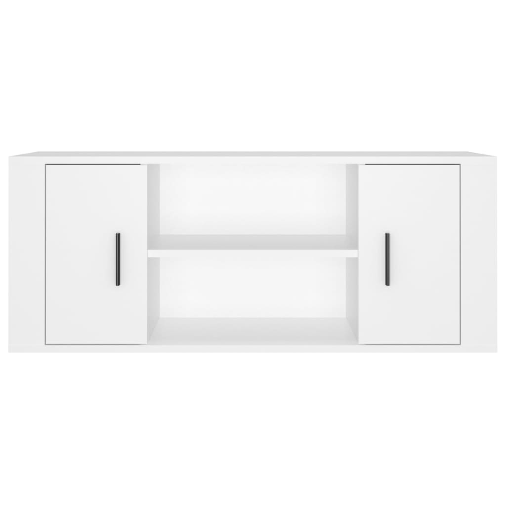 TV ormarić bijeli 100 x 35 x 40 cm od konstruiranog drva