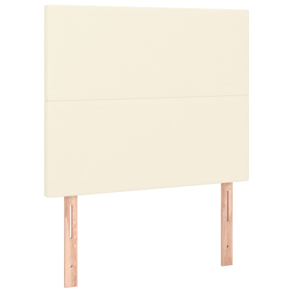Uzglavlje krem 90x5x118/128 cm umjetna koža