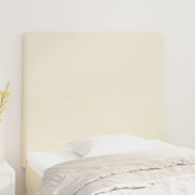 Uzglavlje krem 90x5x118/128 cm umjetna koža