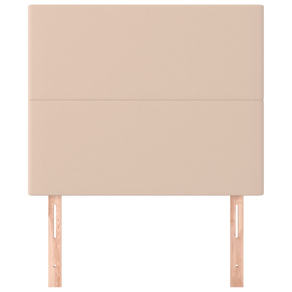 Uzglavlje Cappuccino 90x5x118/128 cm Imitacija kože