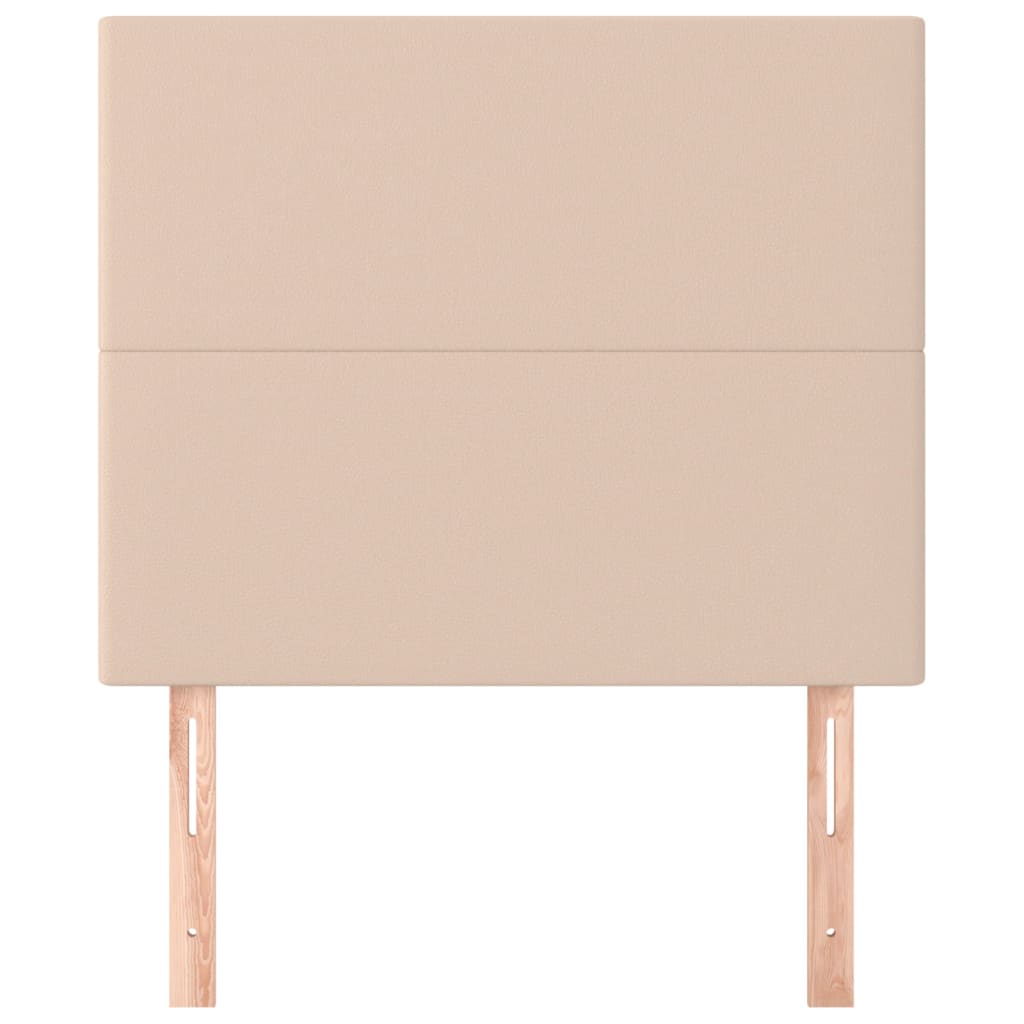Uzglavlje Cappuccino 100x5x118/128 cm Imitacija kože