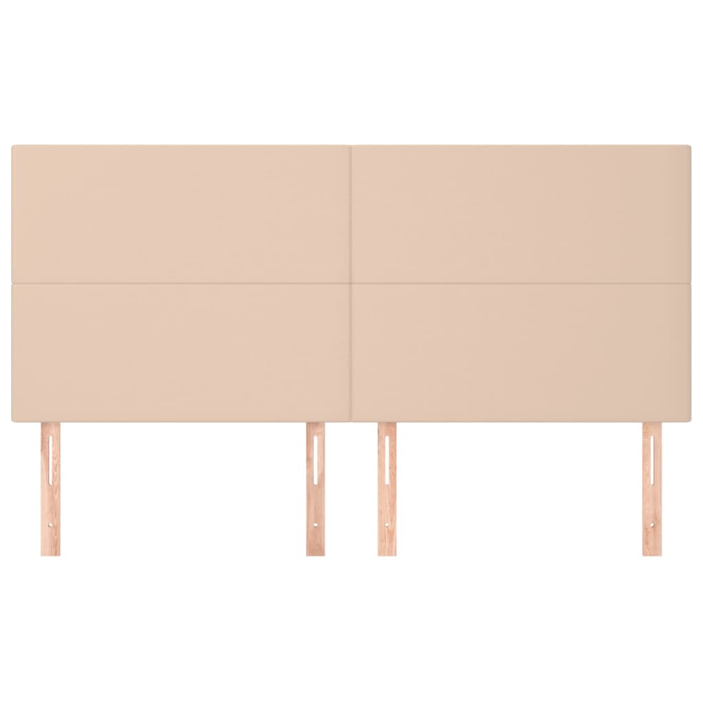 Uzglavlje Cappuccino 200x5x118/128 cm Imitacija kože