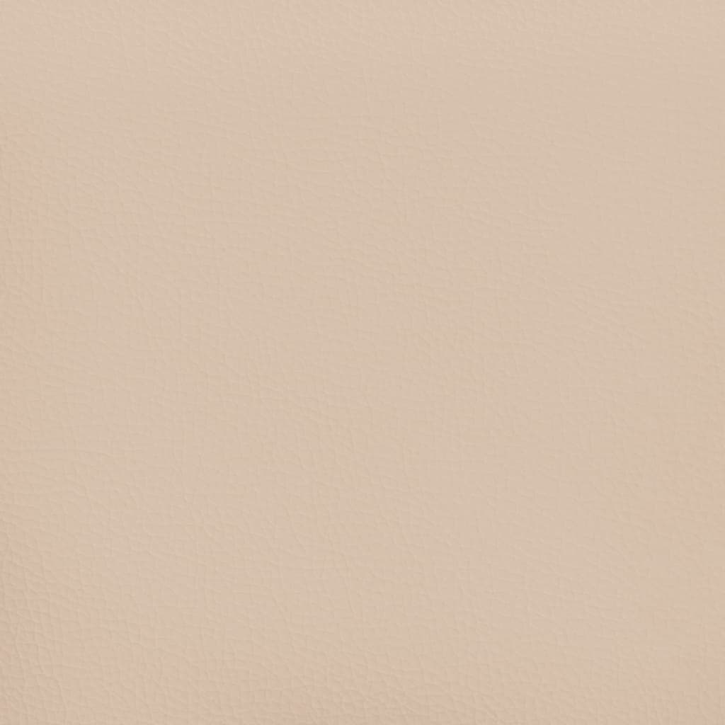 Uzglavlje Cappuccino 200x5x118/128 cm Imitacija kože