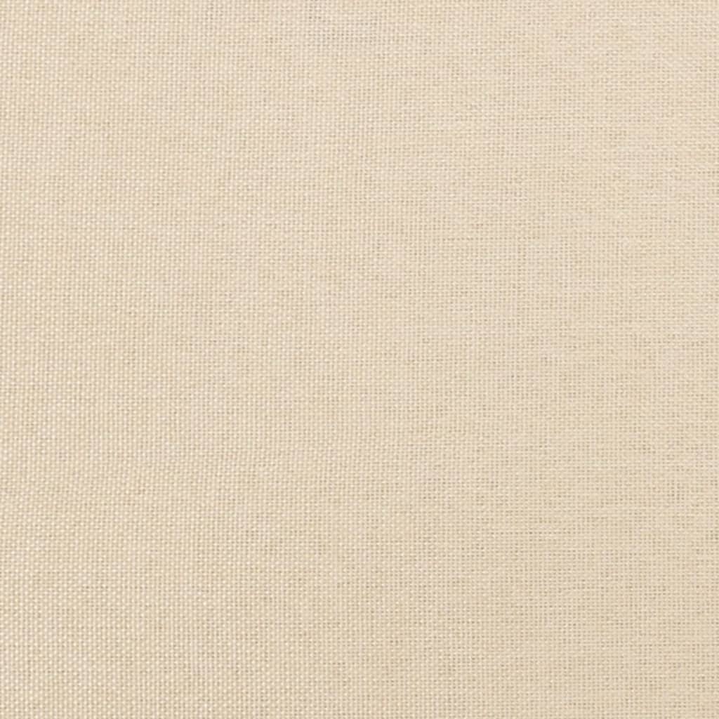 Uzglavlje s ušima krem 103x16x78/88 cm od tkanine