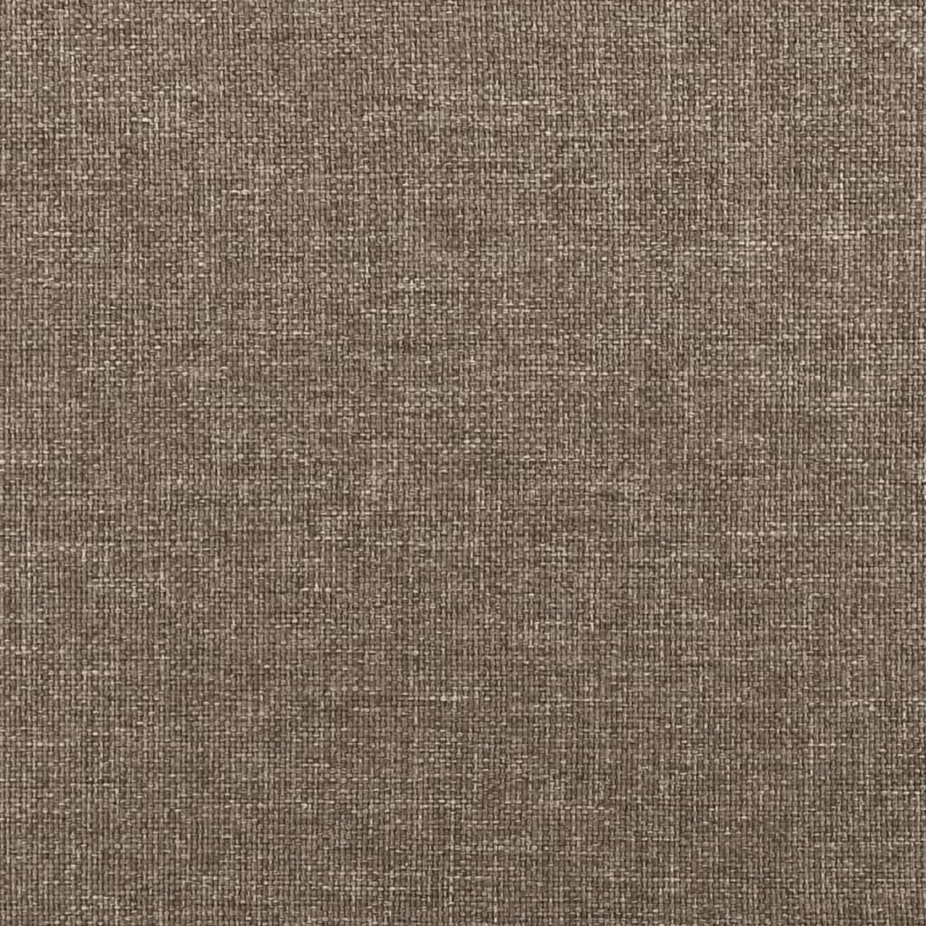 Uzglavlje s ušima smeđesivo 183x16x78/88 cm od tkanine