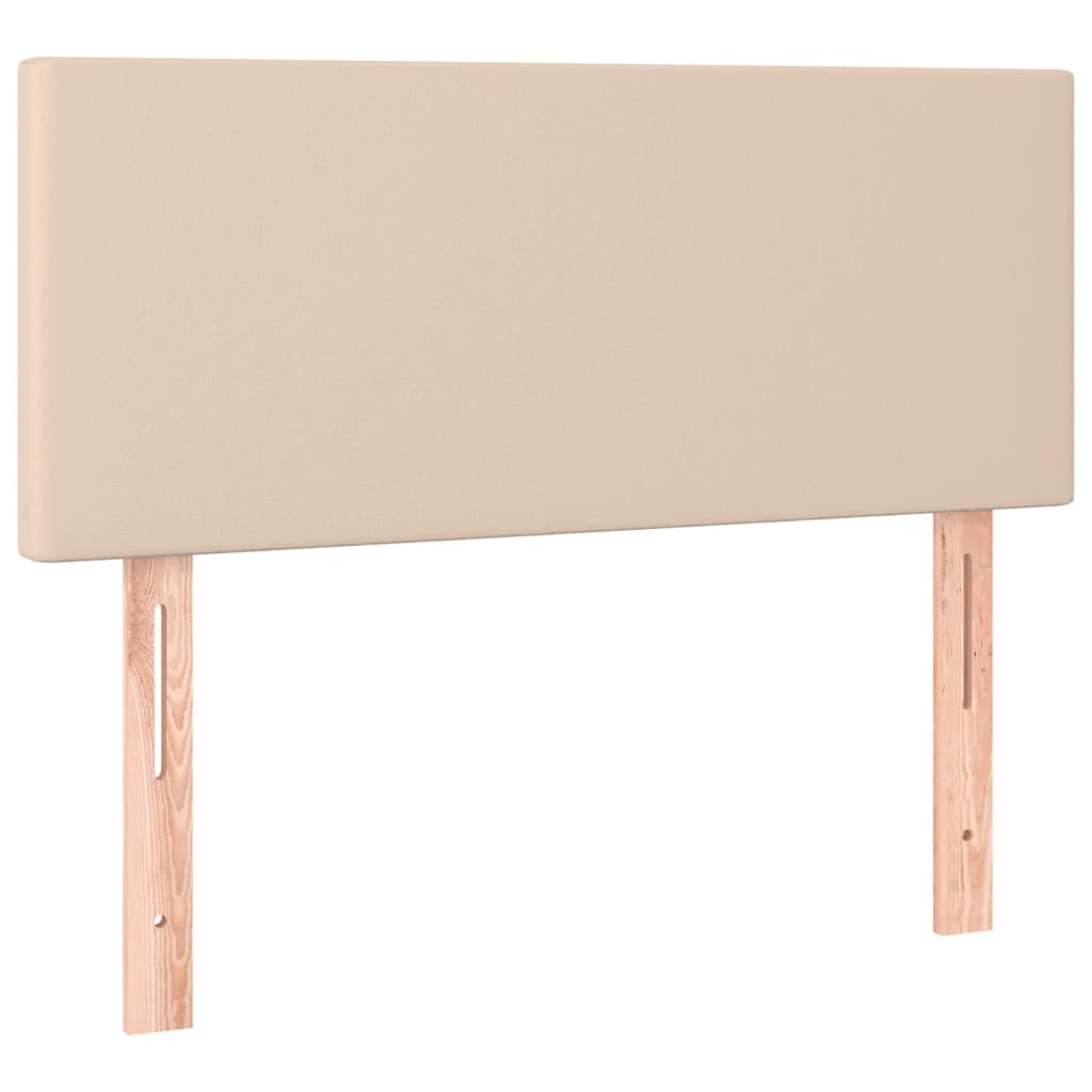 LED uzglavlje boja cappuccina 90 x 5 x 78/88 cm od umjetne kože
