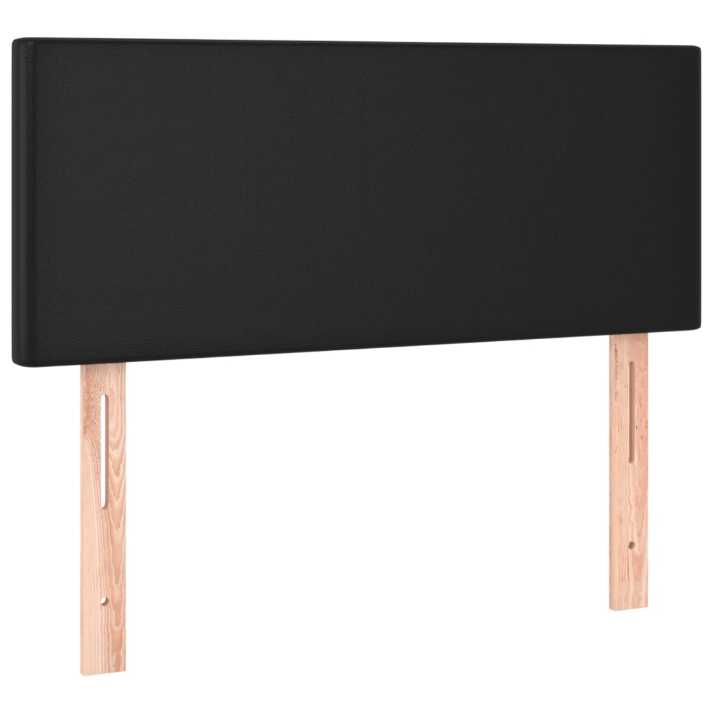 LED uzglavlje crno 100 x 5 x 78/88 cm od umjetne kože