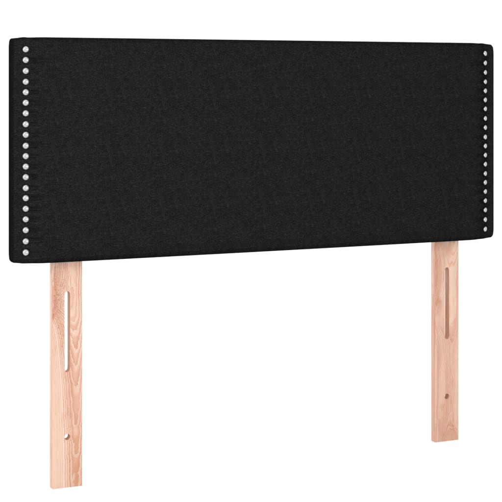 LED uzglavlje crno 90x5x78/88 cm od tkanine