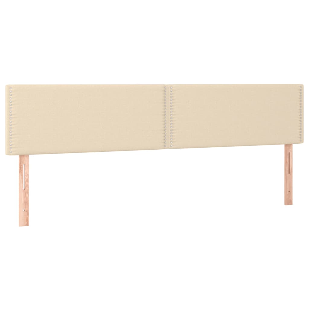 LED uzglavlje krem 180x5x78/88 cm od tkanine