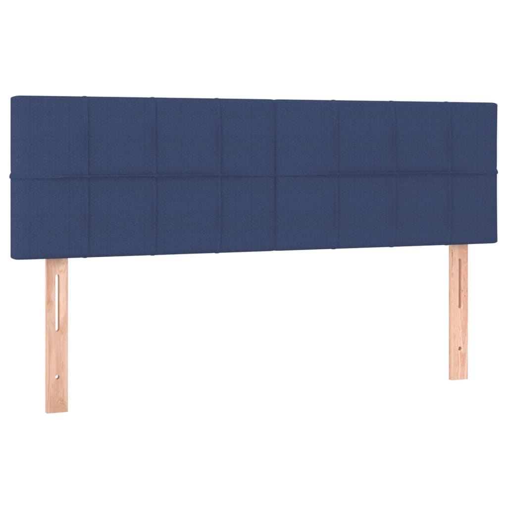 LED uzglavlje plavo 144x5x78/88 cm od tkanine