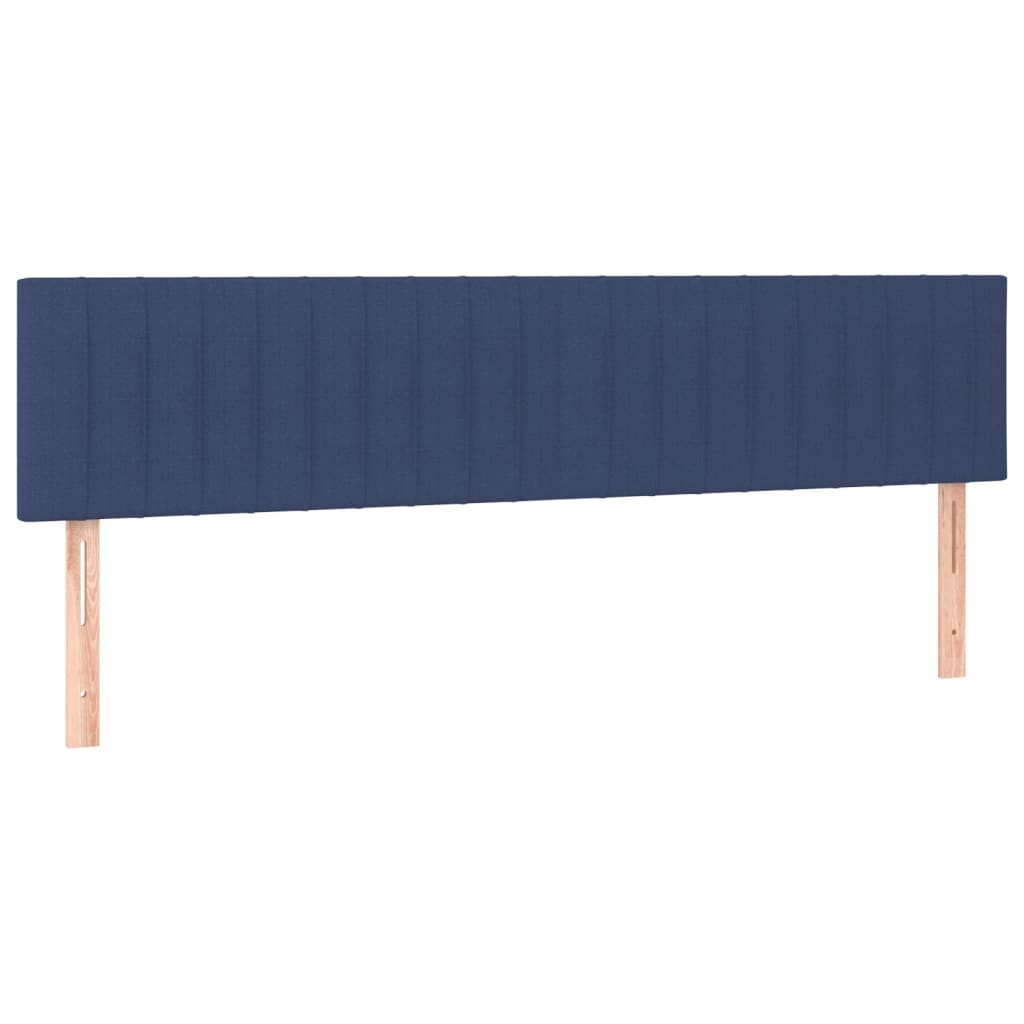 LED uzglavlje plavo 180x5x78/88 cm od tkanine
