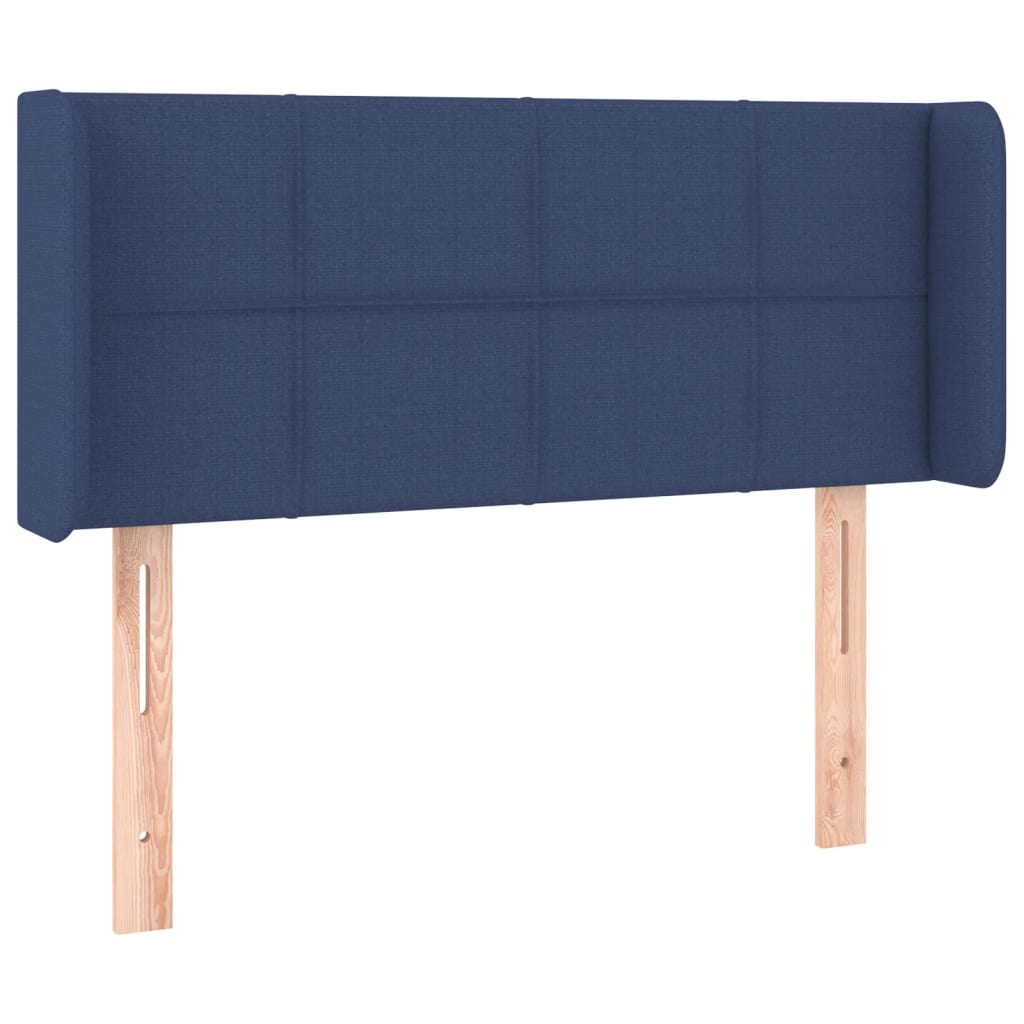 LED uzglavlje plavo 93x16x78/88 cm od tkanine