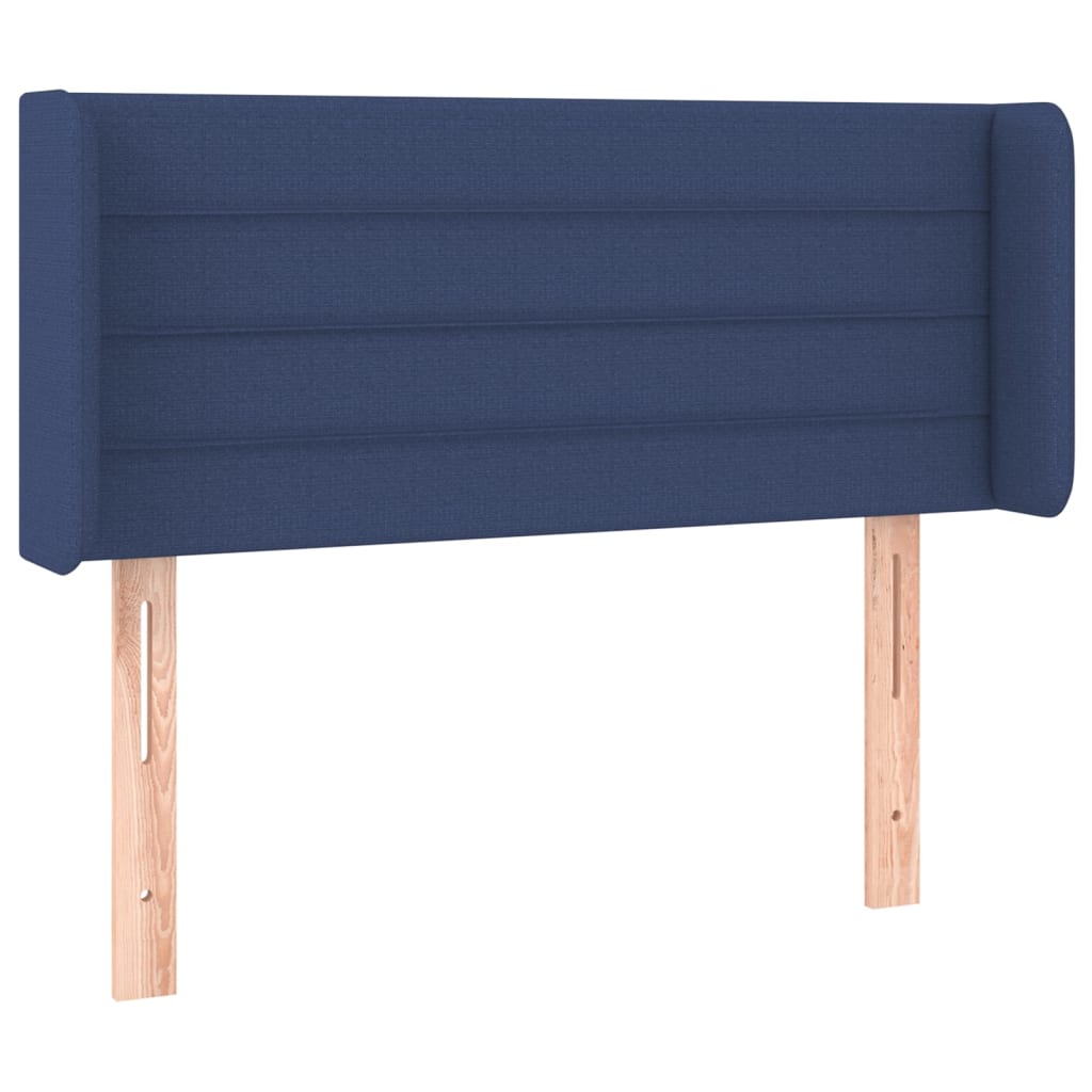 LED uzglavlje plavo 93x16x78/88 cm od tkanine