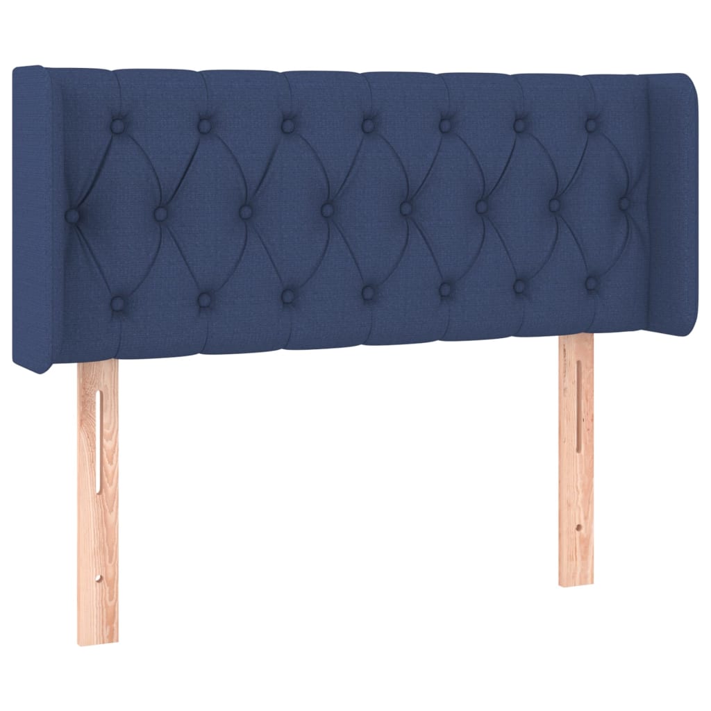 LED uzglavlje plavo 103x16x78/88 cm od tkanine