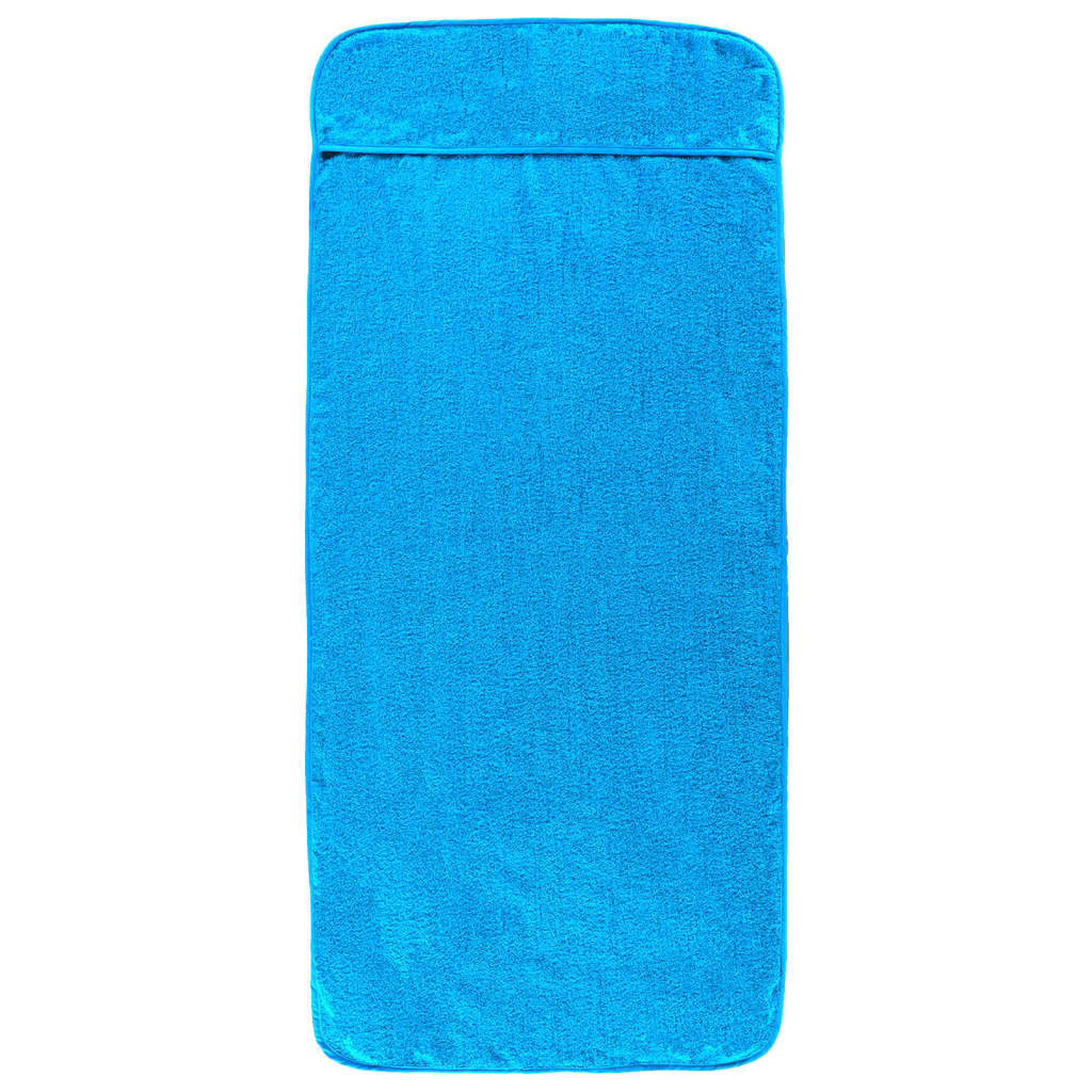 Ručnici za plažu 4 kom tirkizni 60 x 135 cm od tkanine 400 GSM