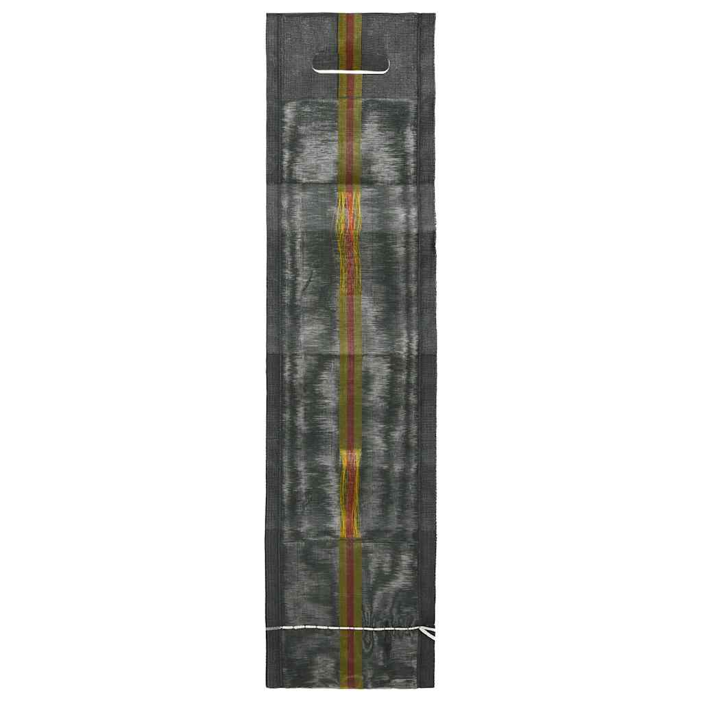 Vreće za pijesak 50 kom tamnozelene 103 x 25 cm HDPE