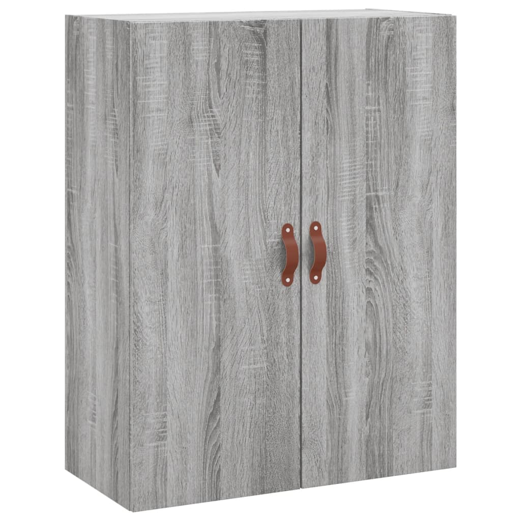 Zidni ormarići 2 kom siva boja hrasta sonome 69,5 x 34 x 90 cm