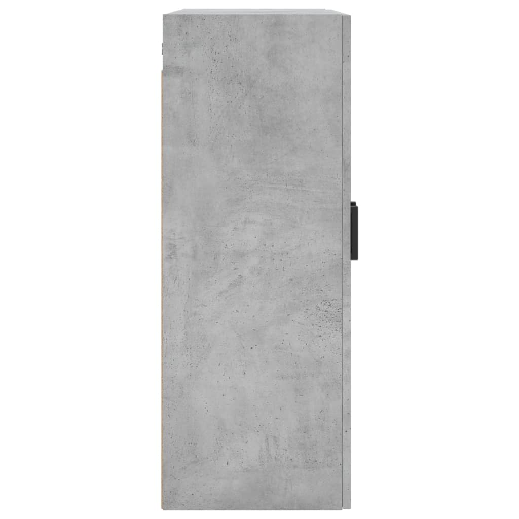 Zidni ormarići 2 kom siva boja betona 69,5 x 34 x 90 cm