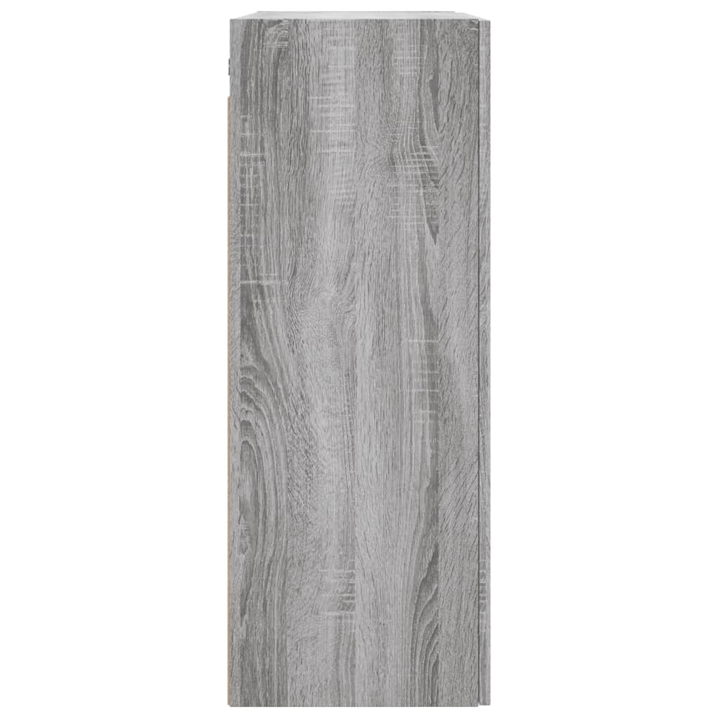 Zidni ormarići 2 kom siva boja hrasta sonome 69,5 x 34 x 90 cm