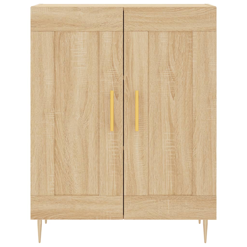Visoka komoda hrasta sonome 69,5x34x180cm od konstruiranog drva