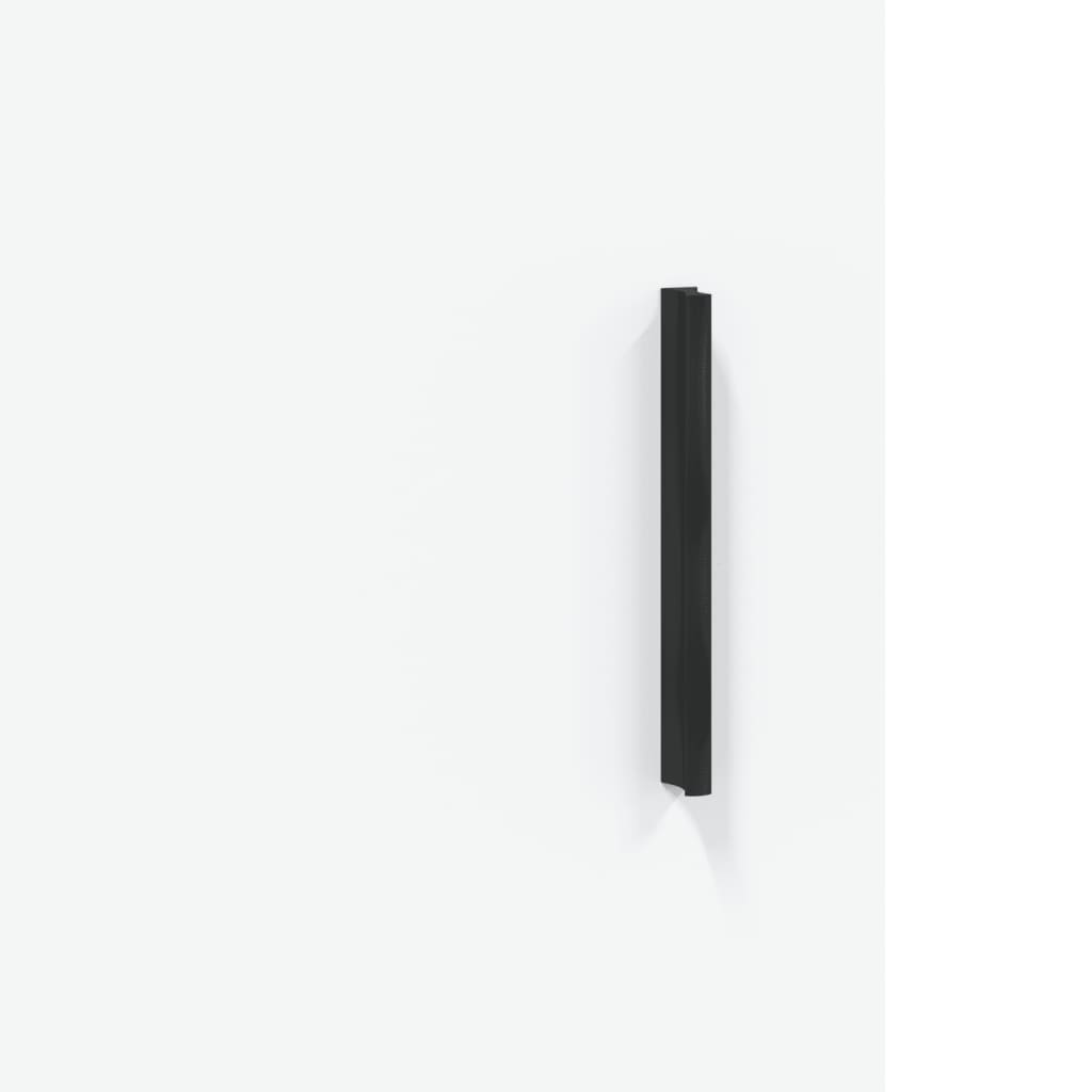 Visoka komoda bijela 69,5x34x180 cm konstruirano drvo