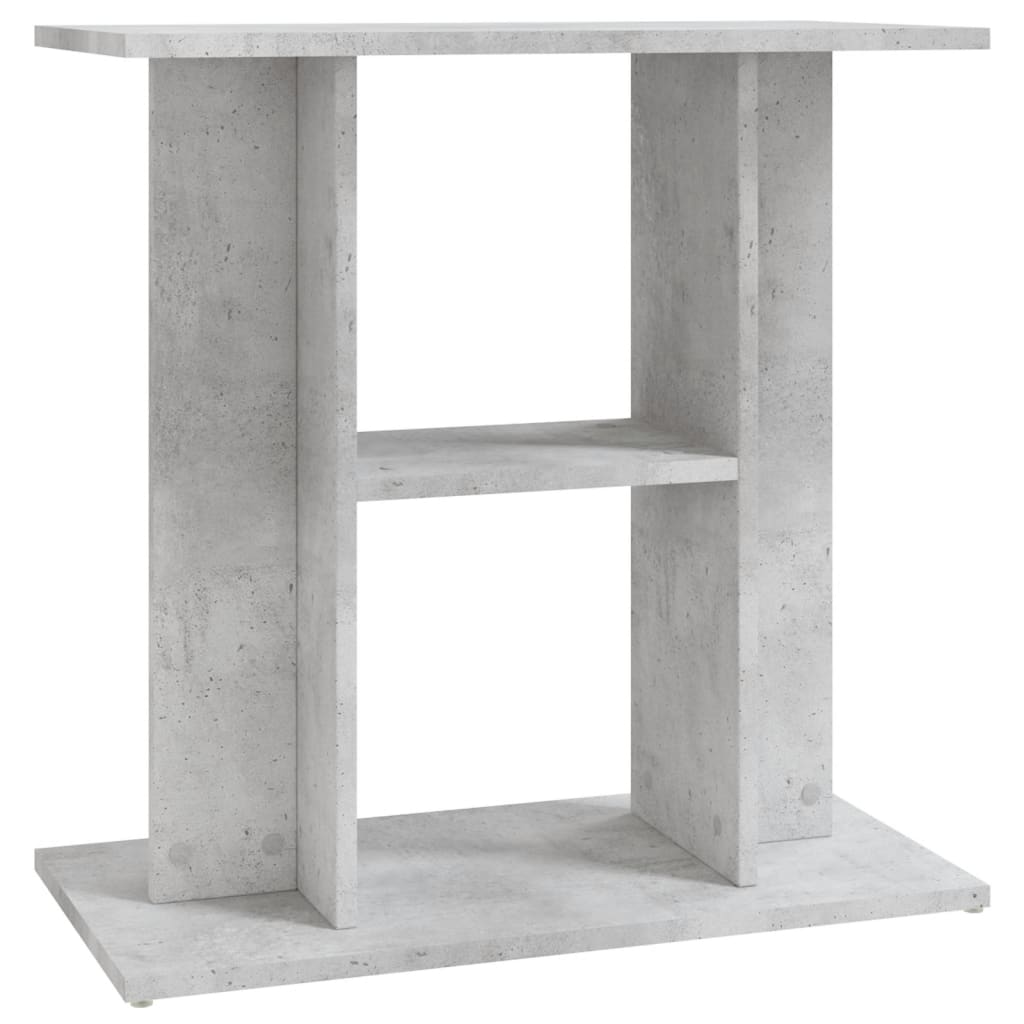 Stalak za akvarij Betonski Sivi 60x30x60 cm Konstruirano drvo